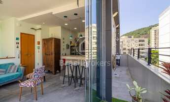 Imagem 7: Cobertura para venda com 141 metros quadrados com 3 quartos em Humaitá - Rio de Janeiro