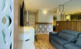 Imagem 3: Locação Anual - Apartamento mobiliado com 2 dormitórios e 1 vaga - Praia Brava