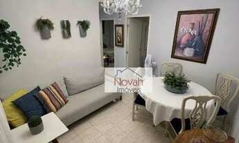 Imagem 2: Apartamento com 2 dormitórios para alugar, 60 m² por R$ 3.800,00/mês - Gonzaga - Santos/SP