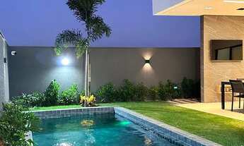 Imagem 3: Sobrado para venda possui 233 metros quadrados com 4 quartos em Cidade Alpha - Eusébio - C