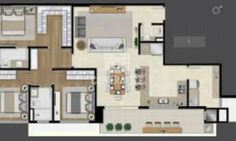 Imagem 6: Apartamento à venda, 3 quartos sendo 1 suíte, Estrela, PONTA GROSSA - PR