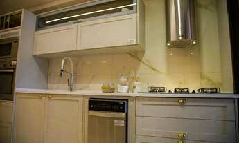 Imagem 6: Apartamento com 3 dormitórios à venda, 117 m² por R$ 1.377.600,00 - Vila Assunção - Santo