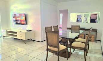 Imagem 6: Apartamento mobiliado para aluguel com 125m², 3 quartos em Meireles - Fortaleza - CE