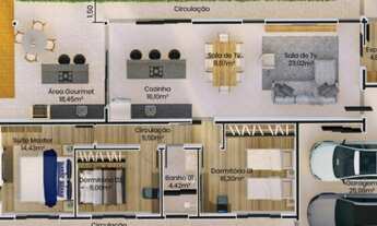 Imagem 2: Casa Térrea com 3 Quartos e Piscina no Alphaville Sergipe