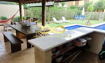 Imagem 3: Casa em condomínio alto padrão- piscina privativa- ofurô- 4 suítes - quadra de tênis