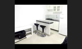 Imagem 5: Kit mobiliada com piscina ,ar e lavanderia coletiva