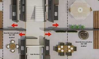 Imagem 3: Apartamento com 1 dormitório à venda, 35 m² por R$ 169.900,00 - Altiplano Cabo Branco - Jo