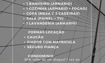 Imagem 6: Apartamento para aluguel cobertura, 38m2 com ótima localização