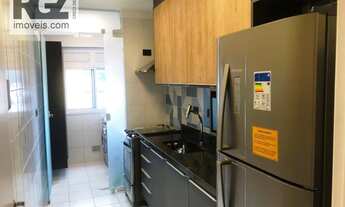 Imagem 3: Apartamento com 2 dormitórios para alugar, 69 m² por R$ 3.400,00/mês - Vila Matias - Santo