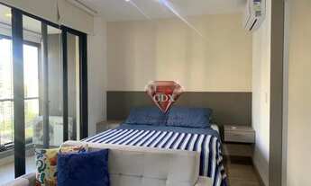 Imagem 2: Apartamento com 1 dormitório para alugar, 37 m² por R$ 4.500/mês - Brooklin - São Paulo/SP