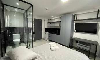 Imagem: Flat pronto e mobiliado para rentabilizar