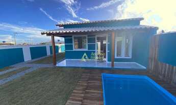 Imagem 2: Casa com 2 dormitórios à venda, 70 m² por R$ 220.000,00 - Nova Califórnia - Cabo Frio/RJ
