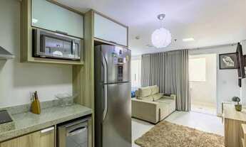 Imagem 2: Flat com 1 suíte e todo mobiliado no Jardim Goiás