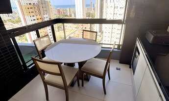 Imagem 2: Auge - Brisamar - Andar alto -107m² -03 Quartos s/02 suítes + DCE -02 vgs - Ambientado c