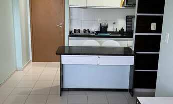 Imagem 2: Quarto e sala mobiliado