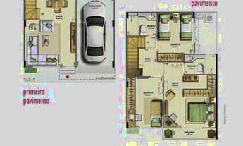 Imagem 7: Linda Casa Triplex - 3 Qts + Sótão na Taquara - Pronto para Morar!!!!