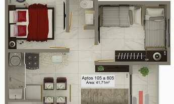 Imagem 7: Vendo apartamentos de 2 ou 3 quartos, no bairro de Tambiá