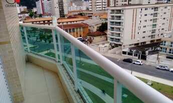 Imagem 3: Apartamento com 1 dormitório para alugar, 54 m² por R$ 3.300,00/mês - Gonzaga - Santos/SP