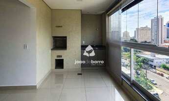 Imagem 3: Apartamento com 3 dormitórios para alugar, 103 m² por R$ 4.040,32/mês - Centro - Campo Gra