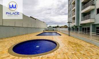 Imagem 2: Apartamento com 2 dormitórios para alugar, 67 m² por R$ 1.350/mês - Gleba Califórnia - Pir