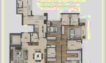 Imagem 4: Barra Da Tijuca Oceana Golf 4 Suítes 268m2 Repasse Torre Frontal 20* Andar vista Mar sol m