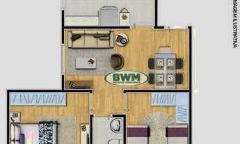 Imagem 2: Apartamento com 2 dormitórios à venda, 52 m² por R$ 210.000,00 - Jardim Vera Cruz - Soroca