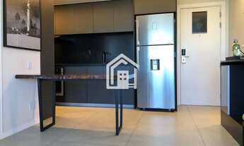 Imagem 3: Apartamento quarto e sala mobiliado, vista mar no Caminho das Árvores