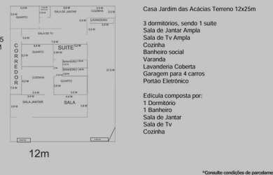 Imagem 3: Casa Cravinhos Jardim Das Acácias Terreno 300m²