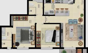 Imagem 5: Santa Maria - Apartamento Padrão - Centro