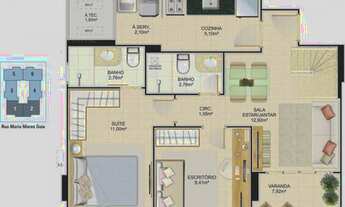 Imagem 3: Cobertura 2 quartos em Praia de Itaparica