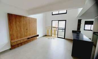 Imagem 2: Apartamento Duplex com 1 dormitório para alugar, 78 m² por R$ 4.665,00/mês - Jardim Aquari