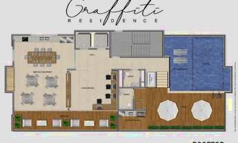 Imagem 5: Lançamento, Graffiti Residence, 2 quartos, 57m² a 70m² e 1 vaga de garagem no Costa Azul