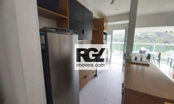 Imagem 2: Apartamento com 1 dormitório para alugar, 48 m² por R$ 2.990,02/mês - José Menino - Santos