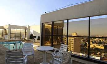 Imagem 7: Flat na região central de SP com 32m² contendo 1 dormitório e 1 vaga disponível para locaç