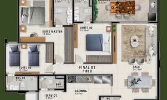 Imagem 4: Apartamento para Venda em Natal / RN no bairro Capim Macio