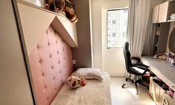 Imagem 7: Auge - Brisamar - Andar alto -107m² -03 Quartos s/02 suítes + DCE -02 vgs - Ambientado c