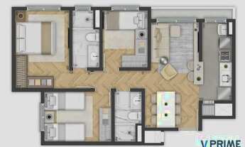 Imagem 4: Apartamento com 2 dormitórios à venda, 67 m² por R$ 497.628,00 - Cristo Redentor