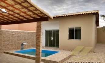 Imagem: Linda casa de 2 quartos, piscina e área