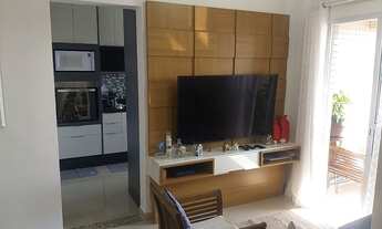 Imagem 4: Apartamento andar alto, semi-mobiliado com 2 quartos sendo uma suite - Aviação - Praia Gr