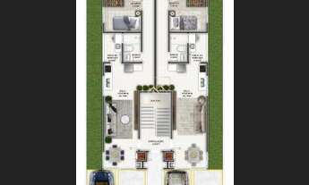 Imagem 2: Apartamento com 3 dormitórios a venda, 81,65m² por R$ 494.274,56 Palhoça SC