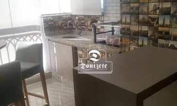 Imagem 7: Apartamento com 2 dormitórios para alugar, 75 m² por R$ 4.605,89/mês - Jardim - Santo Andr