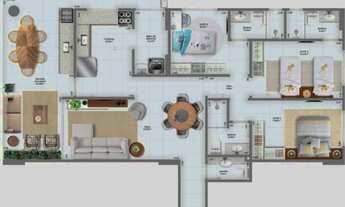 Imagem: Apto de 3 Dorm c/3 suítes, SACADA GOURMET