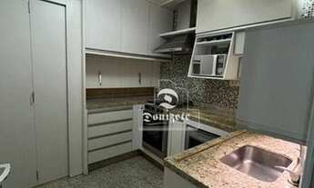 Imagem 3: Apartamento com 1 dormitório para alugar, 78 m² por R$ 3.795,00/mês - Jardim - Santo André