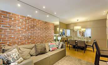 Imagem 4: Apartamento com 3 quartos sendo 1 suíte, com piso laminado, churrasqueira e 2 vagas de gar