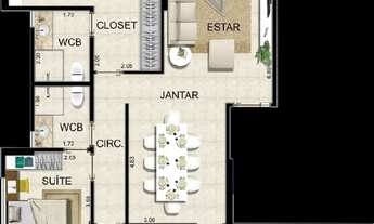 Imagem 9: Apartamento à venda no EDF GALBA ACCIOLY , JATIÚCA , Maceió, AL