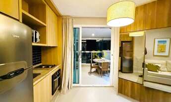 Imagem 5: Apartamento com 1 dormitório para alugar, 45 m² por R$ 5.700,00/mês - Gonzaga - Santos/SP