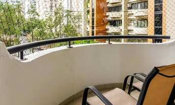 Imagem 6: Apartamento mobiliado em Alphaville com varanda e vaga, Flat Le Bougainville