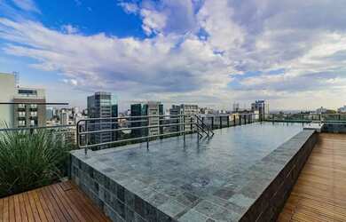 Imagem 7: Studio GO 24 da Melnick mobiliado no Auxiliadora