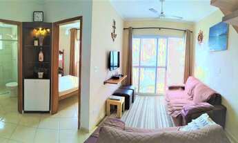 Imagem 3: AP42B Duplex 2Dorm Casal sendo 1 suíte na Cobertura C/Churrasqueira - Praia Grande - Ubatu