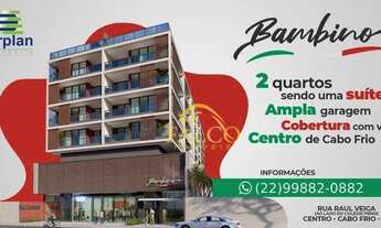 Imagem 2: Apartamento com 2 dormitórios à venda, 79 m² por R$ 511.417,00 - Centro - Cabo Frio/RJ